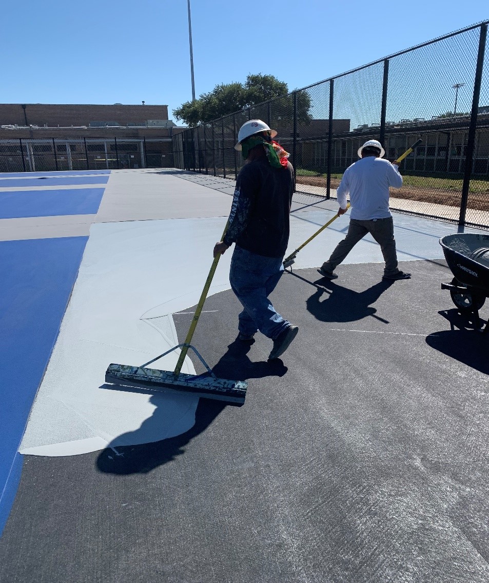 Lamar CHS Tennis Courts