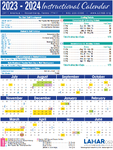 23-24 Instructional Calendar