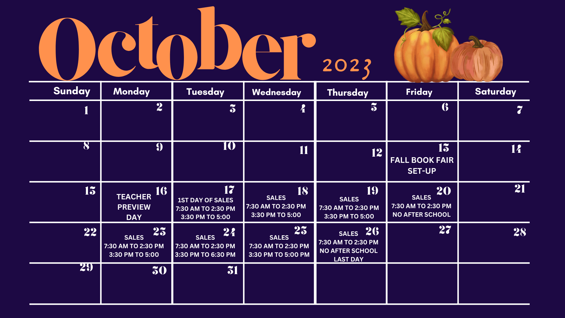 2nd Purple and Orange Cute Illustrated Halloween October 2023 Monthly Calendar (1).pngupdated