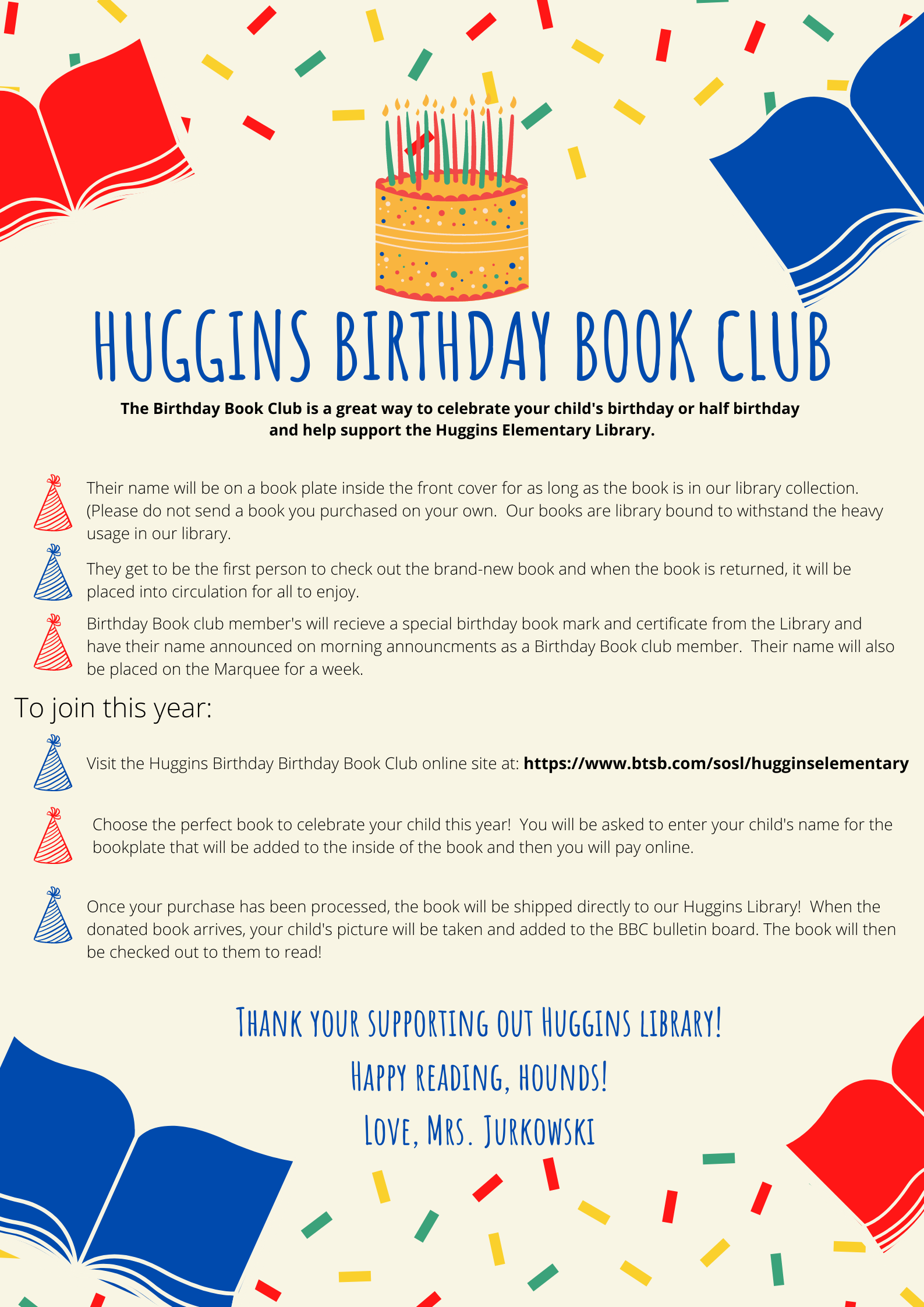 Birthday Book Club