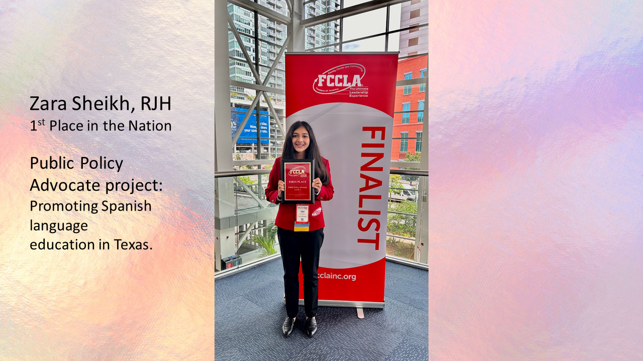 FCCLA summer finalist