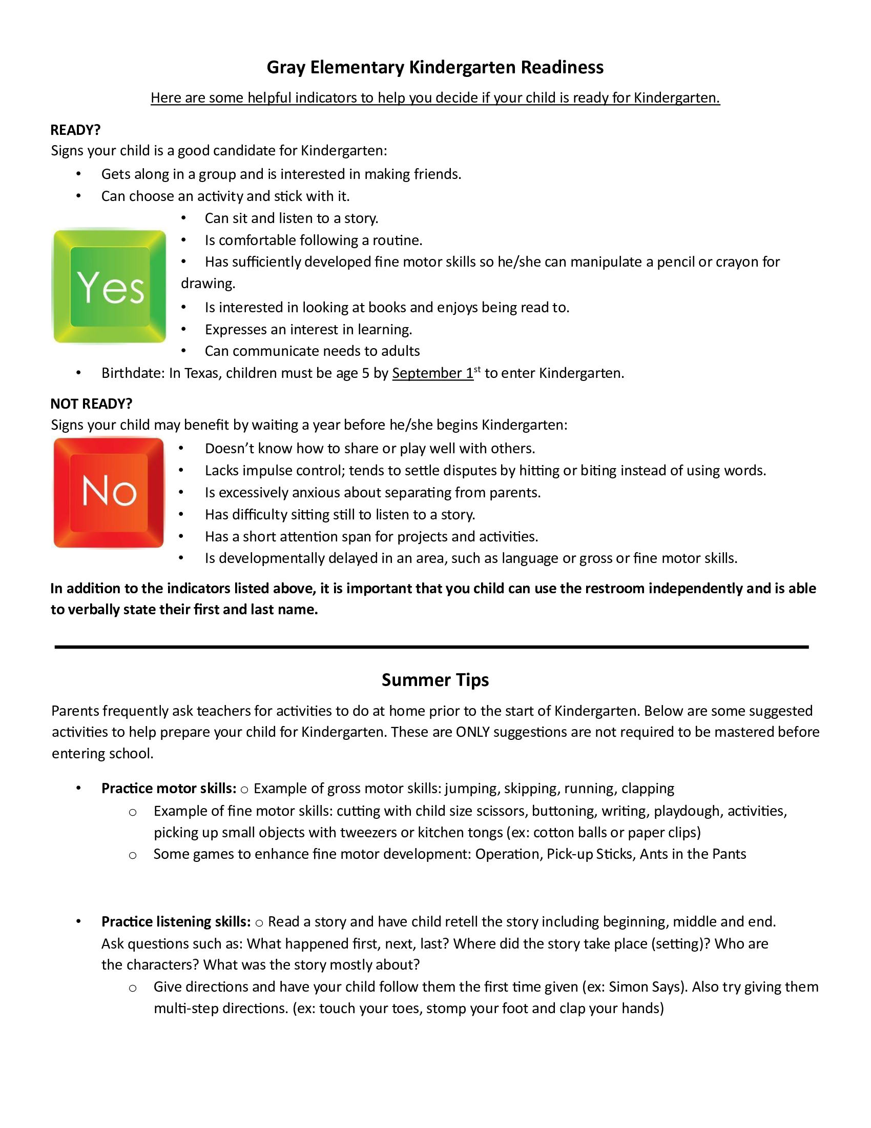 Gray-elementary-kindergarten-readiness 1 of 2